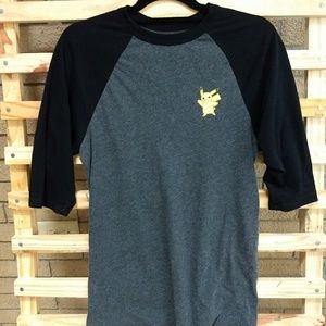 Pokemon Baseball T-Shirt Pikachu